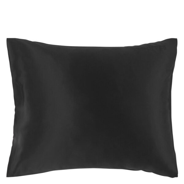 Lenoites Mulberry Silk Pillowcase Black 50x60cm