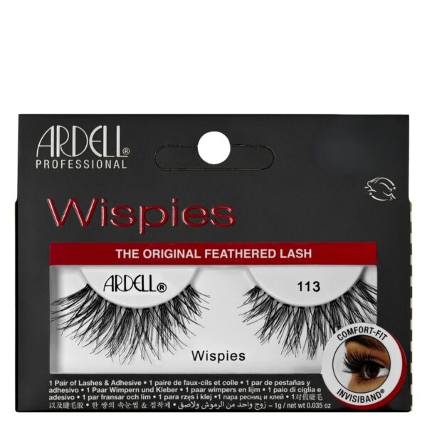 Ardell Wispies Strip Lashes 113 Black