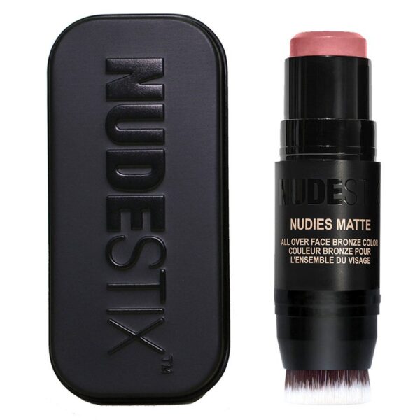 Nudestix Nudies Matte All Over Face Blush Color Sunkissed Pink 7g