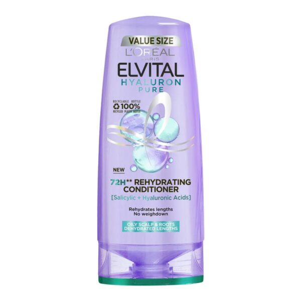 L&apos;Oréal Paris Elvital Hyaluron Pure Conditioner for Dehydrated Ha