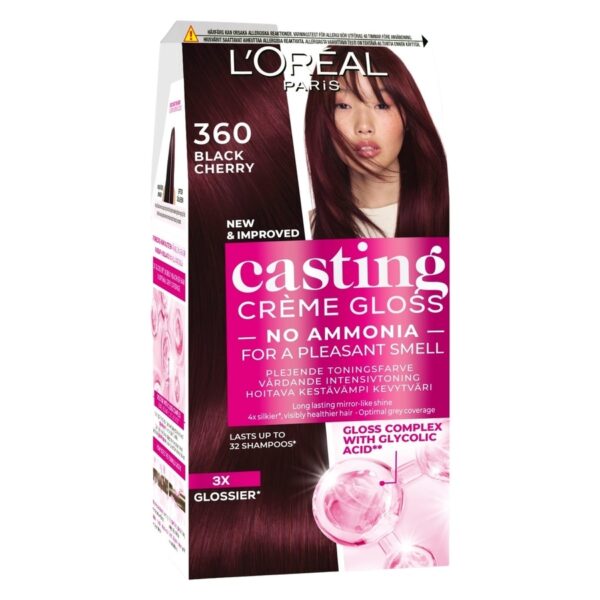 L&apos;Oréal Paris Casting Crème Gloss 360 Black Cherry 180ml