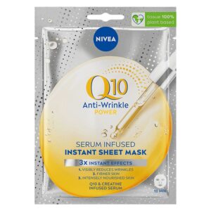 NIVEA Q10 Anti-Wrinkle Power Sheet Mask 1pcs