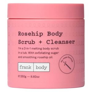 Frank Body Rosehip Body Scrub & Cleanser 250g