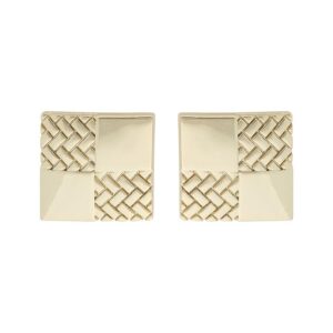 Snö Of Sweden Addison Big Earring Plain Gold