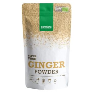 Purasana Ginger Powder Organic 200g