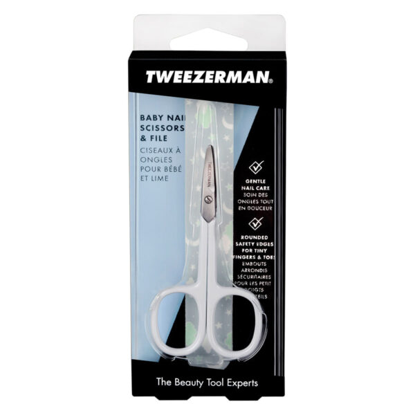 Tweezerman Baby Nail Scissor With Bear File