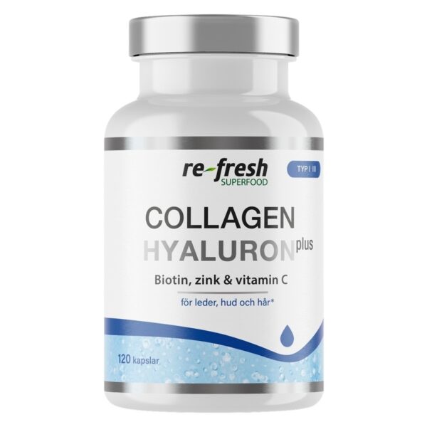 Re-fresh Superfood Collagen Hyaluron Plus 120Caps