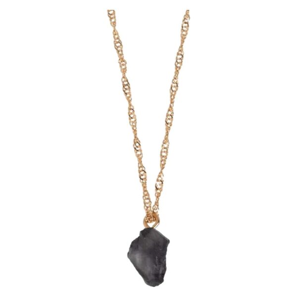 Timi Of Sweden Isolde Black Agate Necklace