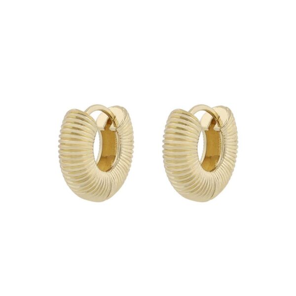 Snö Of Sweden Sanna Earring Plain Gold