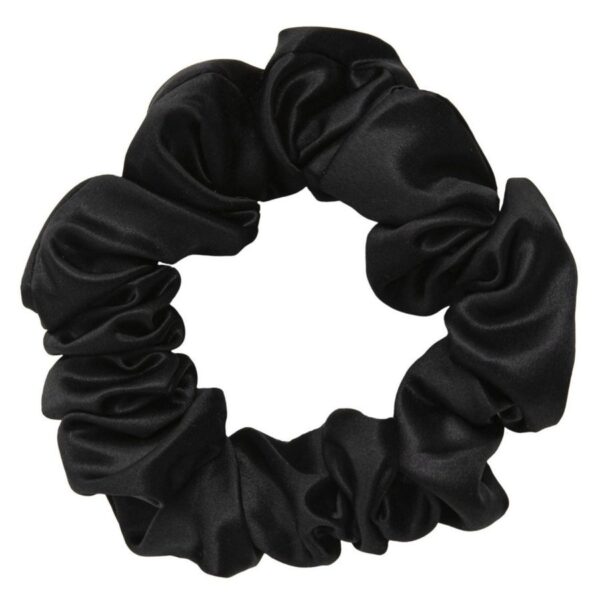 ByBarb Silk Scrunchie Black