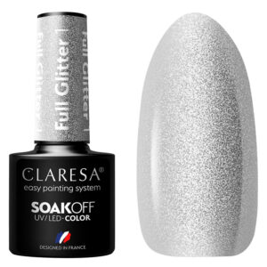 Claresa Nail Polish Hybrid Soak Off Full Glitter 01 5ml