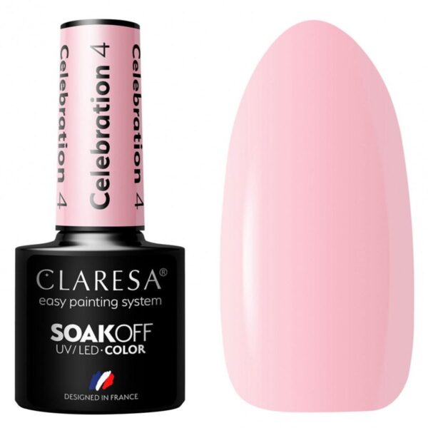 Claresa Nail Polish Hybrid Soak Off Celebration 04 5ml