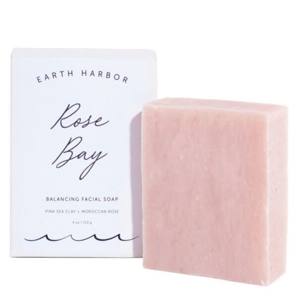 Earth Harbor Rose Bay Balancing Facial Soap 113g