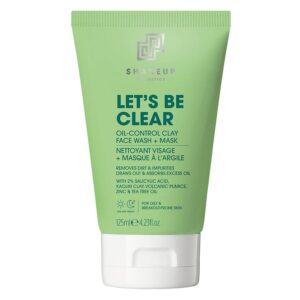 Shakeup Let’s Be Clear: Oil-Control Clay Face Wash + Mask 125ml