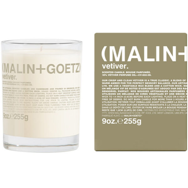 Malin+Goetz Vetiver Candle