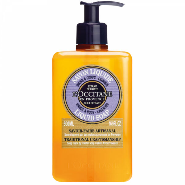 L&apos;Occitane Shea Liquid Soap Lavendel (500ml)