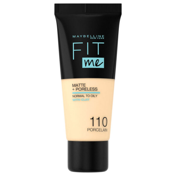 Maybelline Fit Me Matte & Poreless Foundation Porcelain 110