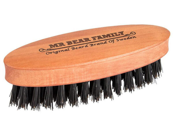 Mr Bear Family Beard Brush Travel Size