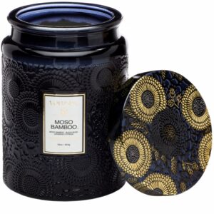 Voluspa Large Glass Jar Candle Moso Bamboo 100h