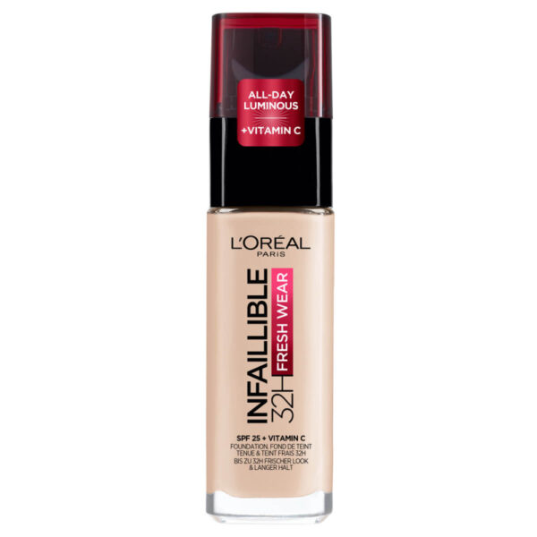 L&apos;Oréal Paris Infaillible 32H Fresh Wear Foundation 15 Neutral Undertone (30 ml)