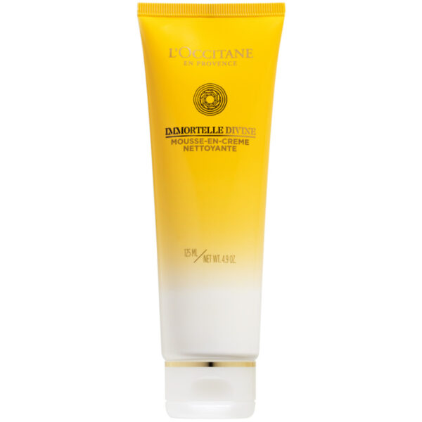 L&apos;Occitane Immortelle Divine Foaming Cleansing Cream (125 ml)