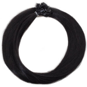 Rapunzel of Sweden Nail Hair Premium Straight 50 cm 1.0 Black