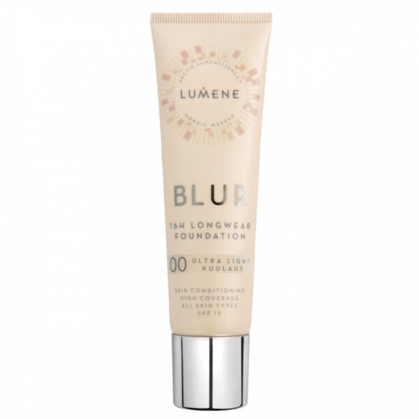 Lumene Blur 16H Longwear Foundation SPF 15 00 Ultra Light