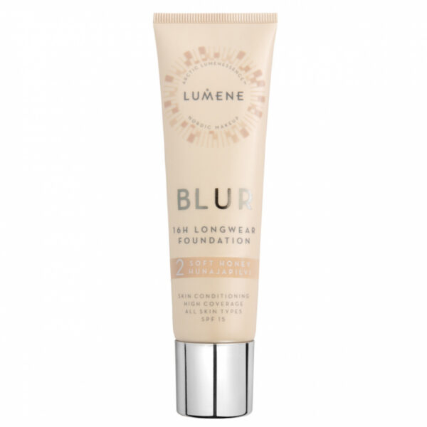 Lumene Blur 16H Longwear Foundation SPF 15 2 Soft Honey