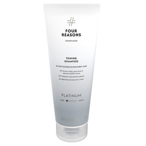 Four Reasons Color Mask Toning Shampoo Platinum (250ml)