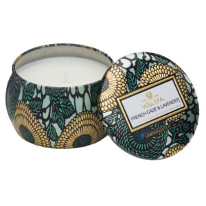 Voluspa Mini Tin Candle French Cade & Lavender 25h