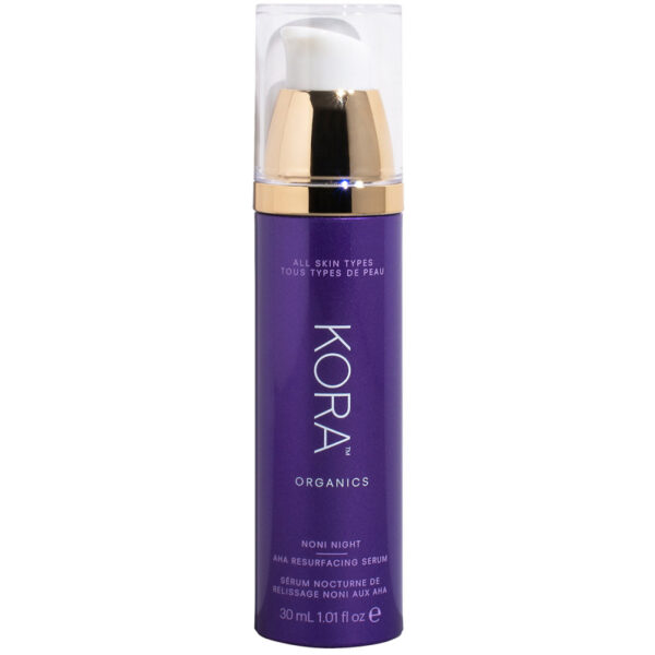 KORA Organics Noni Night AHA Resurfacing Serum (30ml)