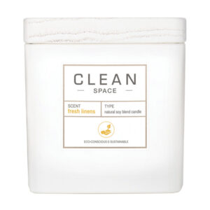 Clean Space Fresh Linens Candle (227ml)