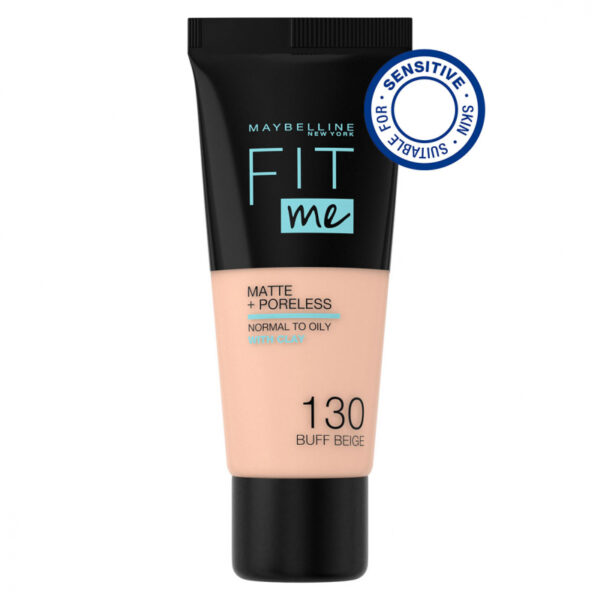 Maybelline Fit Me Matte & Poreless Foundation Buff Beige 130