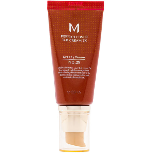 Missha M Perfect Cover BB Cream SPF42 PA+++ No.25 Warm Beige