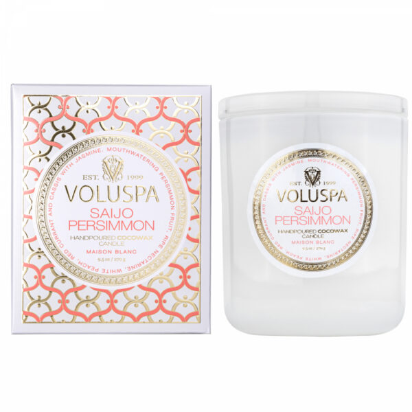 Voluspa Classic Boxed Candle Saijo Persimmon 60h