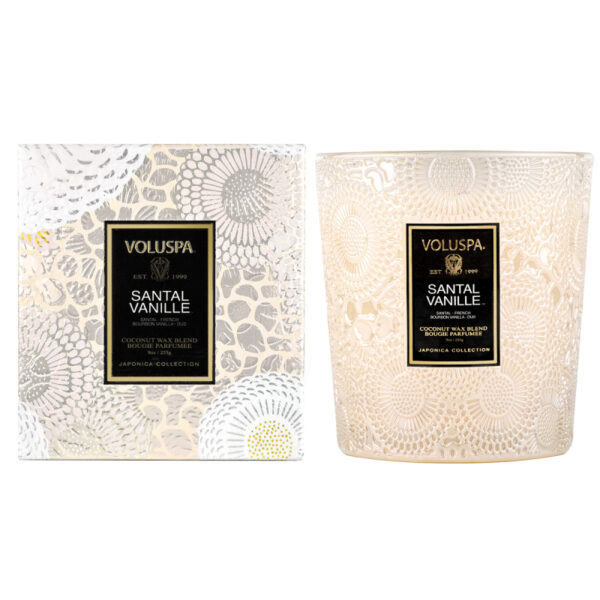 Voluspa Boxed Candle Santal Vanille 60h