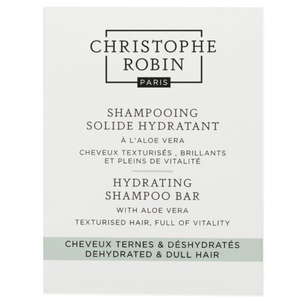 Christophe Robin Hydrating Shampoo Bar With Aloe Vera (100ml)