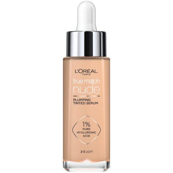 L&apos;Oréal Paris True Match Nude Plumping Tinted Serum Light 2-3 (30 ml)