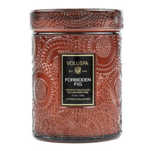 Voluspa Small Glass Jar Forbidden Fig 50h