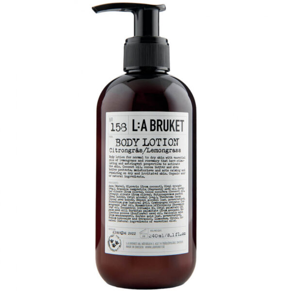 L:a Bruket 158 Bodylotion Citrongräs (240ml)