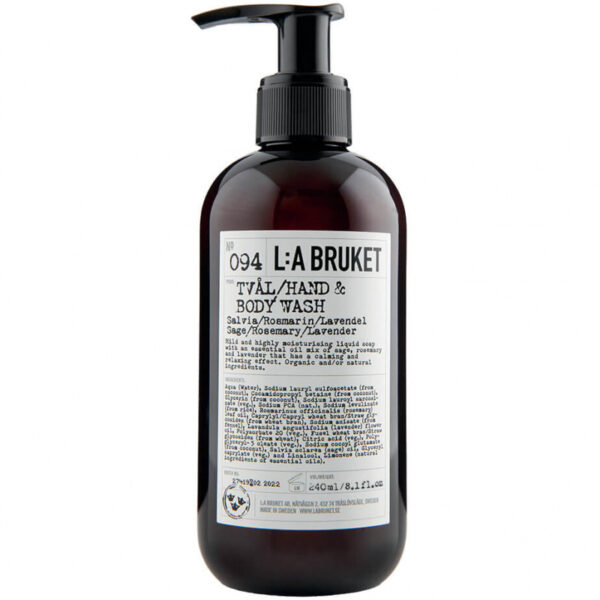 L:a Bruket 094 Flytande Tvål Salvia/Rosmarin/Lavendel (240ml)