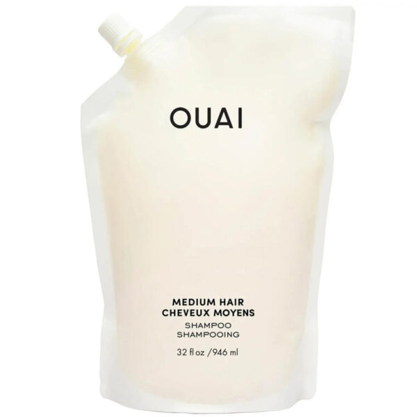 OUAI Medium Shampoo Refill Pouch (946ml)