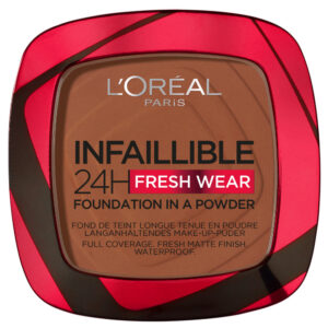 L&apos;Oréal Paris Infaillible 24h Fresh Wear Powder Foundation Deep Amber