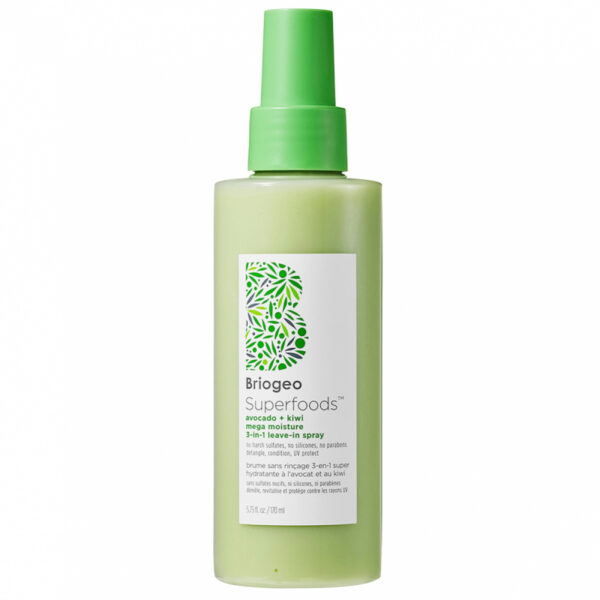 Briogeo Superfoods™ Avocado + Kiwi Mega Moisture 3-in-1 Leave-In Spray (172ml)