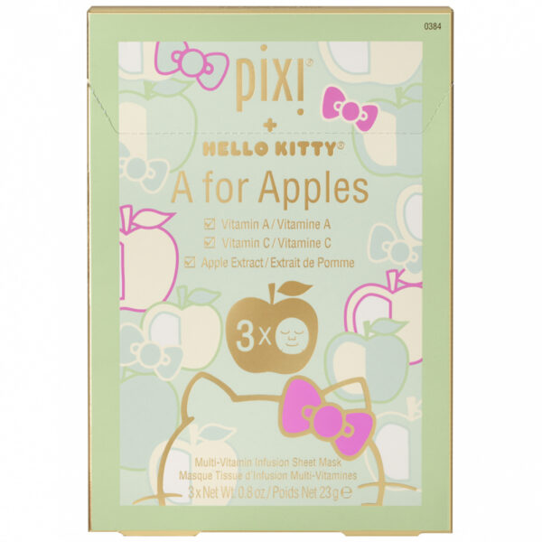 Pixi + Hello Kitty - A for Apples Sheet-Mask