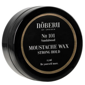 Nõberu Moustache Wax Strong Hold Sandalwood (25ml)