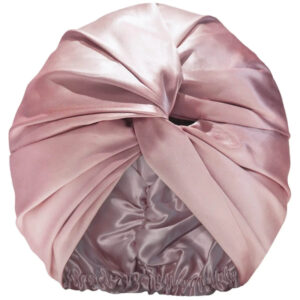 Slip Pure Silk Turban Pink