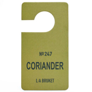 L:a Bruket 247 Fragrance Tag Coriander