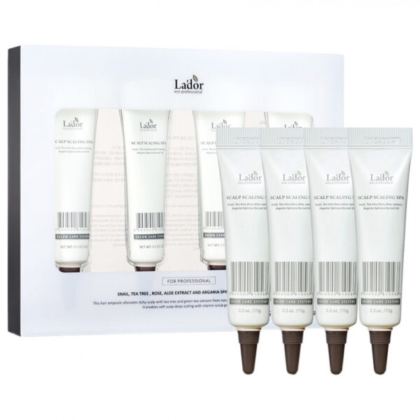 La&apos;dor Scalp Scaling Spa Ampoule 4-Pack (4 x 15 g)