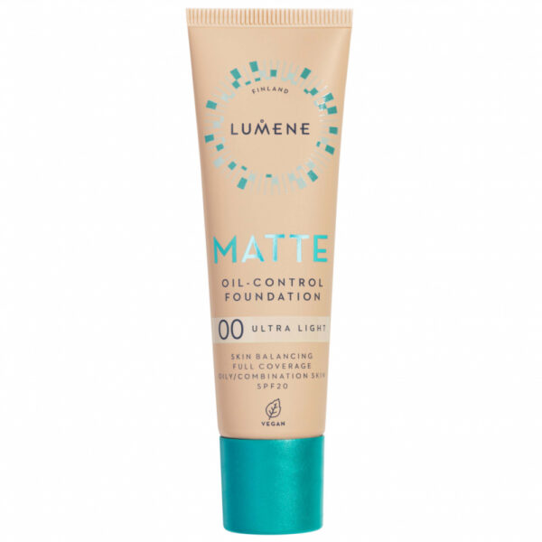 Lumene Matte Oil-Control Foundation SPF20 00 Ultra Light (30 ml)